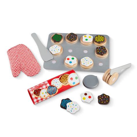 Melissa And Doug Slice And Bake Wooden Cookie Play Food Set Buy Online