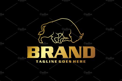 Bull Fight ~ Logo Templates ~ Creative Market