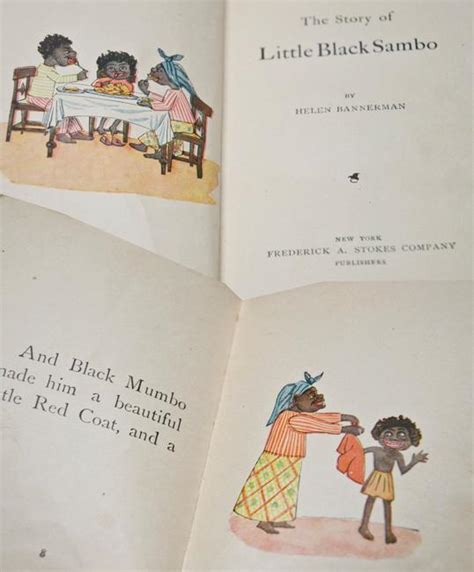 the story of little black sambo by bannerman helen good hardcover 1900 1st edition