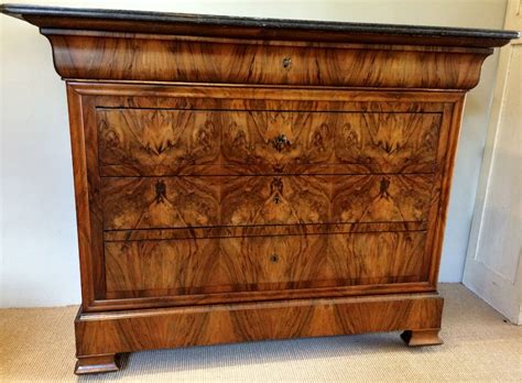 Antique French Walnut Commode Antique Furniture Antiques