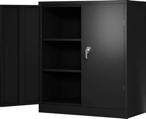 Buy Gangmei Steel Storage Cabinet With 2 Door And 2 Adjustable Shelves