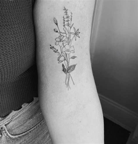 81 flower tattoos to make your skin a living garden diy morning