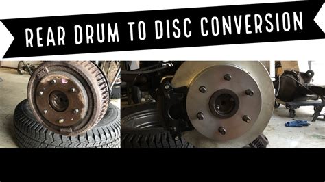 2 Door Tahoe Drum To Disk Brakes Conversion Youtube