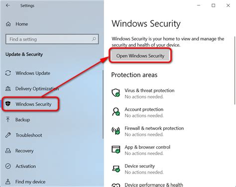 Open Windows Security In Windows 10 Consuming Tech