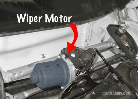 Wiper motor, linkage: how it works, symptoms, problems, testing