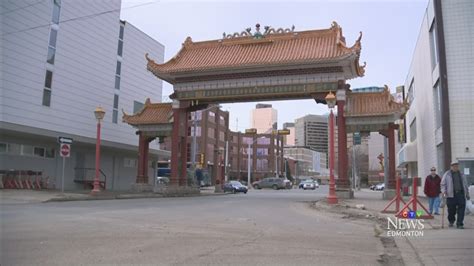 Edmonton S Chinatown Gate Set To Be Moved For Lrt Construction Ctv News