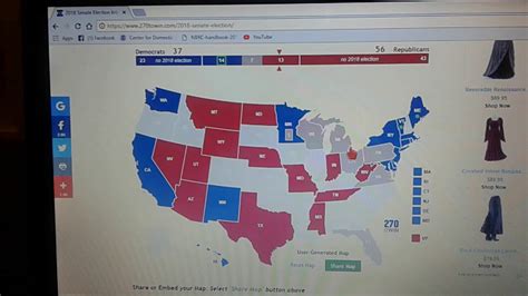2018 Midterm Senate Elections Predictionrepublican Supermajority