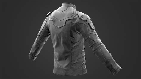 Male Leather Jacket 3d Model In Clothing 3dexport