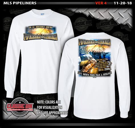 Pipeliner Clothing Company Goldgarment
