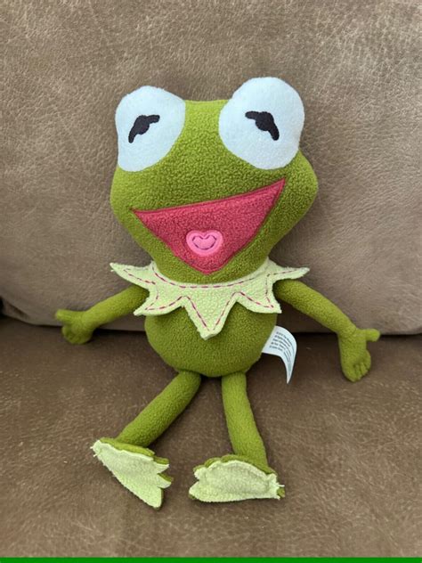 Kermit Plush 12 Tall Pook A Looz Disney Muppets Stuffed Figure 2010