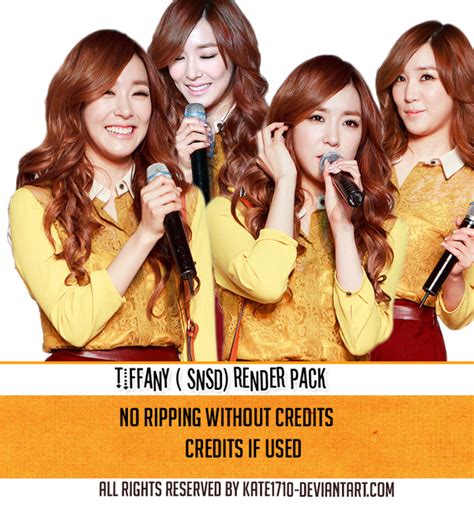 Png Pack Tiffany Snsd By Kate1710 On Deviantart