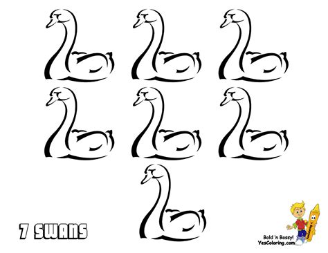 Free Free Twelve Days Of Christmas Coloring Pages, Download Free Free