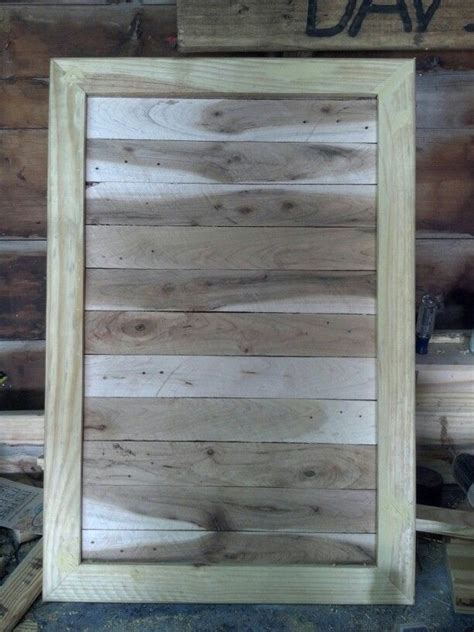 More images for how to build kitchen cabinets out of pallets » Cabinet door out of pallets | Pallet furniture, Rustic ...