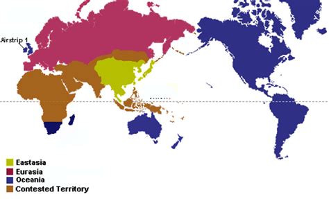 This map was based on the descriptions from. 1984 Map by Richard-Onasi on DeviantArt