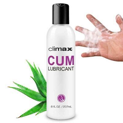 CLIMAX Water Based Cum Lube Unscented White Personal Lubricant Oz EBay