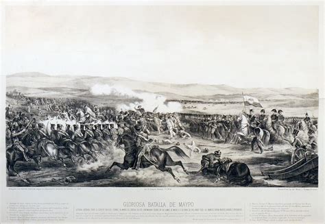 Gloriosa Batalla De Maypo Victoria Obtenida Sobre El Ejército Realista