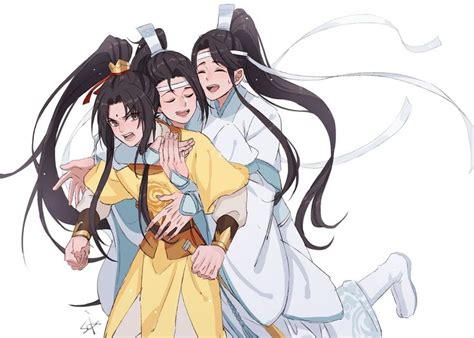 Jin Ling Lan Jingyi Lan Sizhui Anime Manhwa Hình ảnh