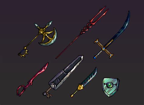 Anime Weapons By Rappenem On Newgrounds