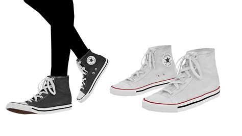 Mmd Sims 4 Converse All Star Sneakers By Fake N True On Deviantart