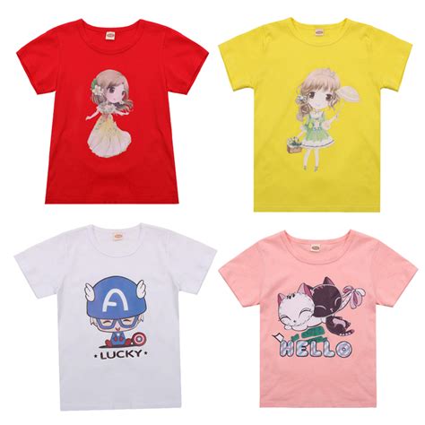 Girl Clothes Cute Shirts For Girls Kid Clothing Cartoon Children