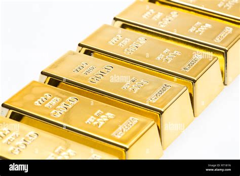 Several 200g Gold Bars 9999 Pure Gold Stock Photo Alamy