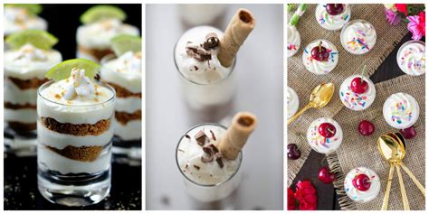 Use with hot chocolate or liquor! 21 Easy Mini Dessert Recipes - Delicious Shot Glass Desserts