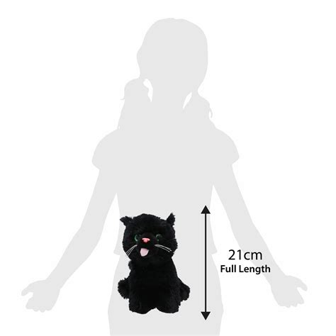 Black Cat Soft Toy Plush Animal Kingdom Cute Cuddly Toys Furry Planet