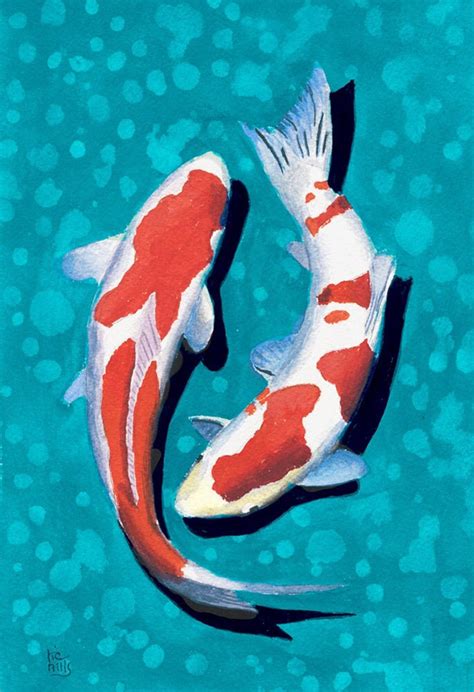 Koi Fish Painting By Terai Borromeo Lupon Gov Ph