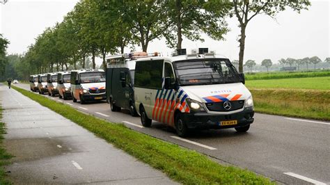 Politie Pakt 57 Actievoerders Op Vijf Minderjarigen Rtv Drenthe