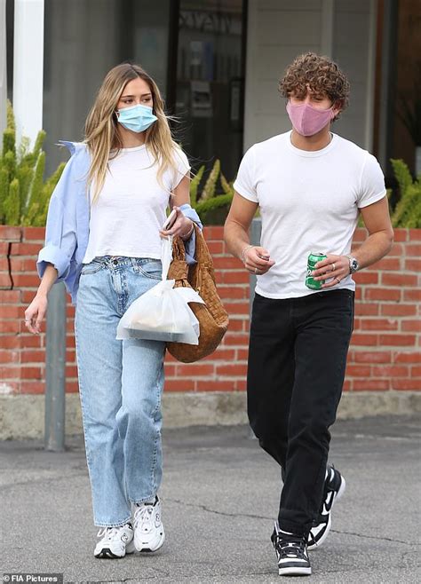 Delilah Belle Hamlin And Eyal Booker Remove Their Face Masks To Steal A
