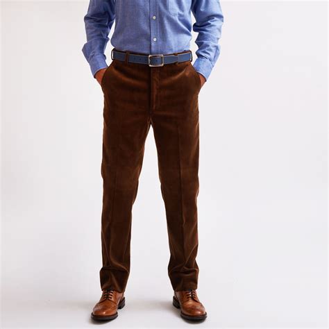 Chestnut York Corduroy Trousers Mens Country Clothing Cordings