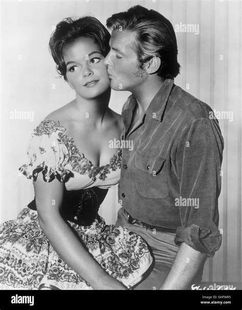 leticia roman tita roger moore shaun garrett a kiss for tita regie gordon douglas stock