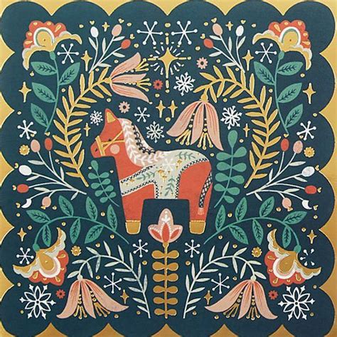 Print And Pattern Scandinavian Folk Art Scandinavian Art Art