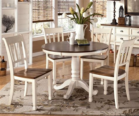 Small kitchen tables for small kitchens. Create Warm Dining Setting with Rustic Round Dining Room ...