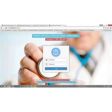 Jual Aplikasi Sistem Informasi Rumah Sakit Berbasis Web Full Source Code Di Seller Omsid