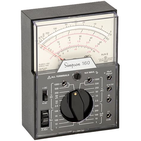 Simpson 160 Handi VOM Analog Multimeter | Byram Labs