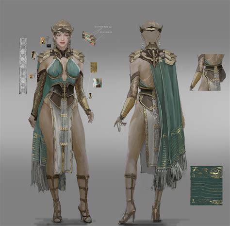 artstation [odin valhalla rising] playable characters costume concept art valhalla rising