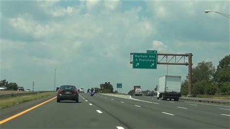 New Jersey Interstate 287 Northbound Cross Country Roads