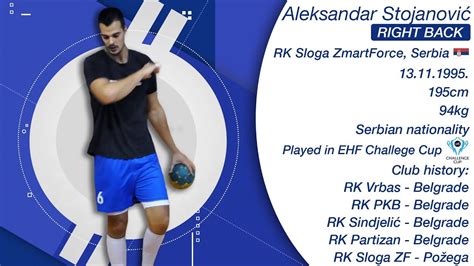Best Of Aleksandar Stojanović Right Back Rk Sloga Zmartforce