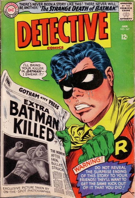 Detective Comics 347 Covrprice