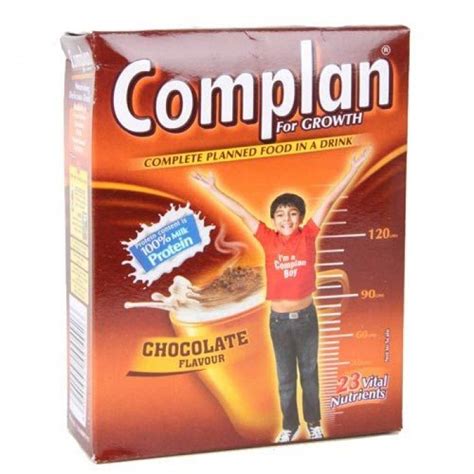 Complan Health Drink Chocolate Flavor 500 Gms Carton