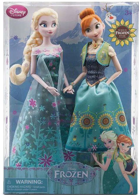 Spielzeug New Disney Store Frozen Elsa And Anna 12 Classic Doll Set