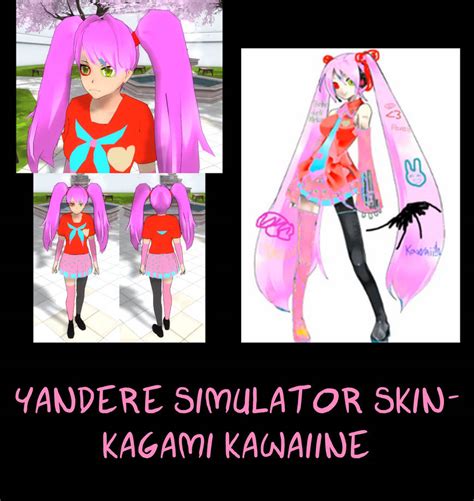 Yandere Simulator Kagami Kawaiine Skin By Imaginaryalchemist On Deviantart