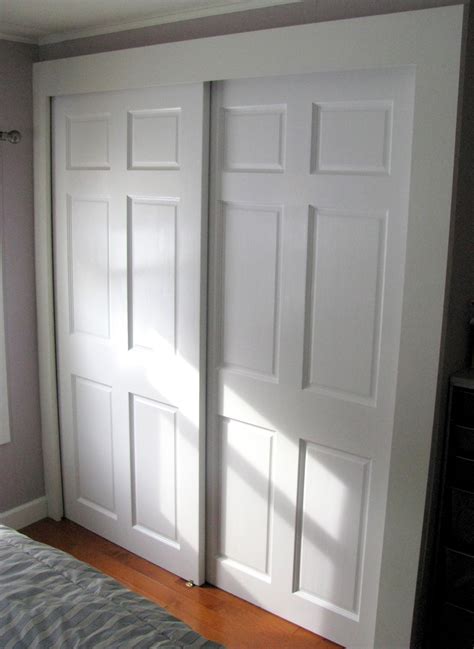 Bypass sliding doors consist of two doors, mounted one behind the other, such that they can be moved parallel to the doorway to provide access. Sliding Bypass Closet Doors For Bedrooms | Sliding Doors
