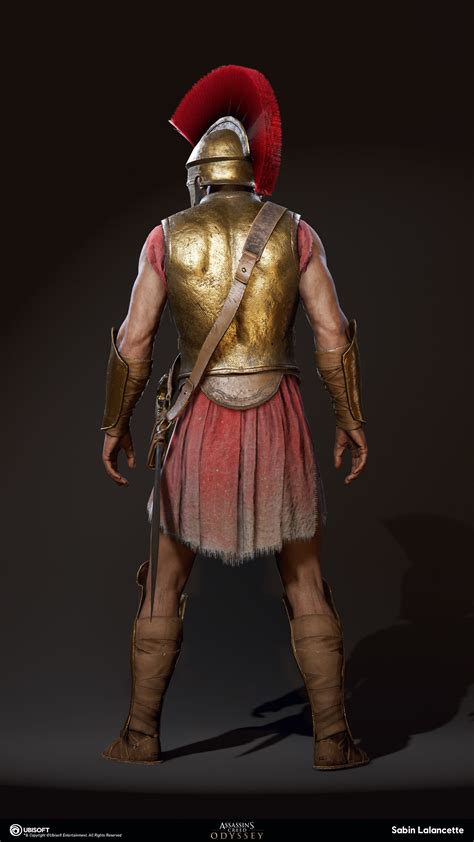 Artstation Spartan Heavy Soldier Sabin Lalancette Armor Concept