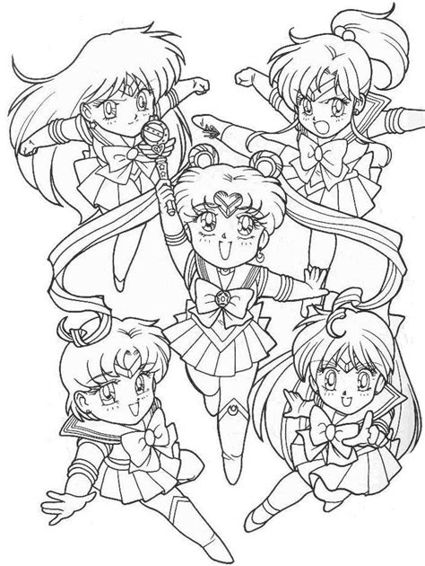 Download РАСКРАСКИ СЕЙЛОР МУН | VK in 2020 | Sailor moon coloring pages, Cute coloring pages, Coloring books