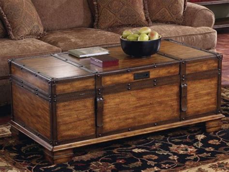 Coffee Table Trunks Chests Vintage Steamer Trunk Coffee Table Trunk