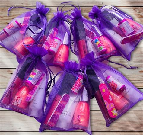 Girls Pre Filled Pamper Party Bags Pre Filled Girls Treat Etsy Uk