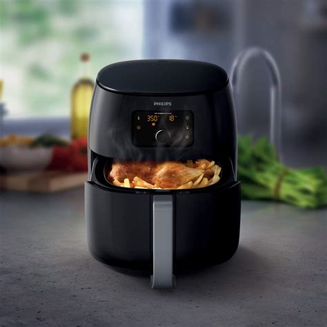 Philips Kitchen Appliances Digital Twin Turbostar Airfryer Xxl With Fat Removal Technology