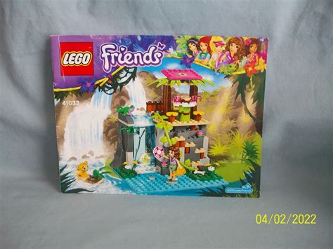 Lego Set 41033 Jungle Falls Rescue Friends 100 Complete W Instructions Ebay